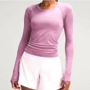 lululemon athletica Pink Long Sleeve Top